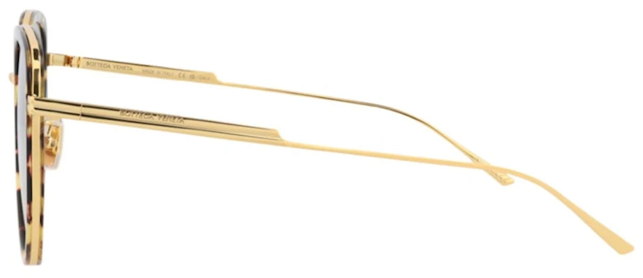 Bottega Veneta 貓眼框板材太陽眼鏡,哈瓦那/金棕 (BV0301SK-30011983-002-10209) Order Bottega Veneta 貓眼框板材太陽眼鏡,哈瓦那/金棕 (BV0301SK-30011983-002-10209)