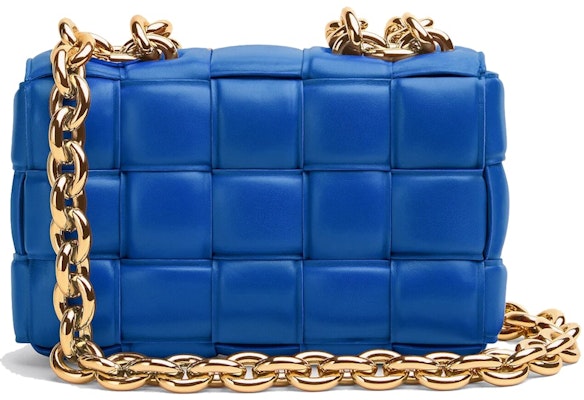 葆蝶家链条编织蓝色斜挎包 Order 葆蝶家链条编织蓝色斜挎包