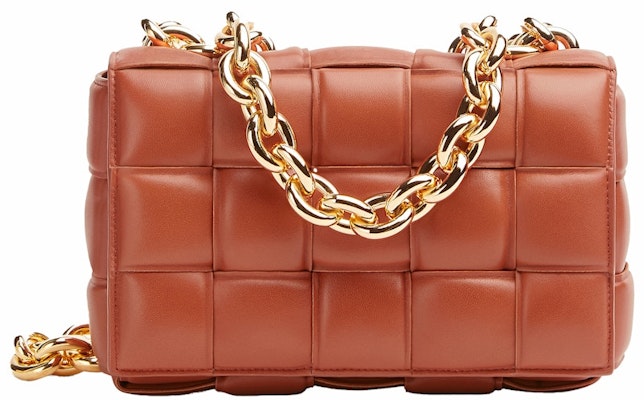 Bottega Veneta Beg Padu Bahu Intreccio Rantaian Kassett Maple Buy Bottega Veneta Beg Padu Bahu Intreccio Rantaian Kassett Maple