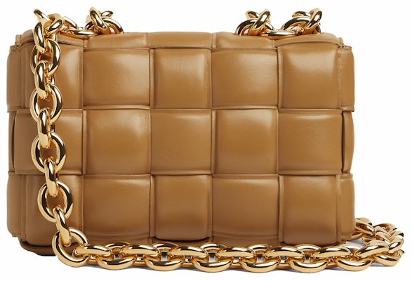 Bottega Veneta鏈帶編織雲朵包 駝色肩背包 Lookbook Bottega Veneta鏈帶編織雲朵包 駝色肩背包