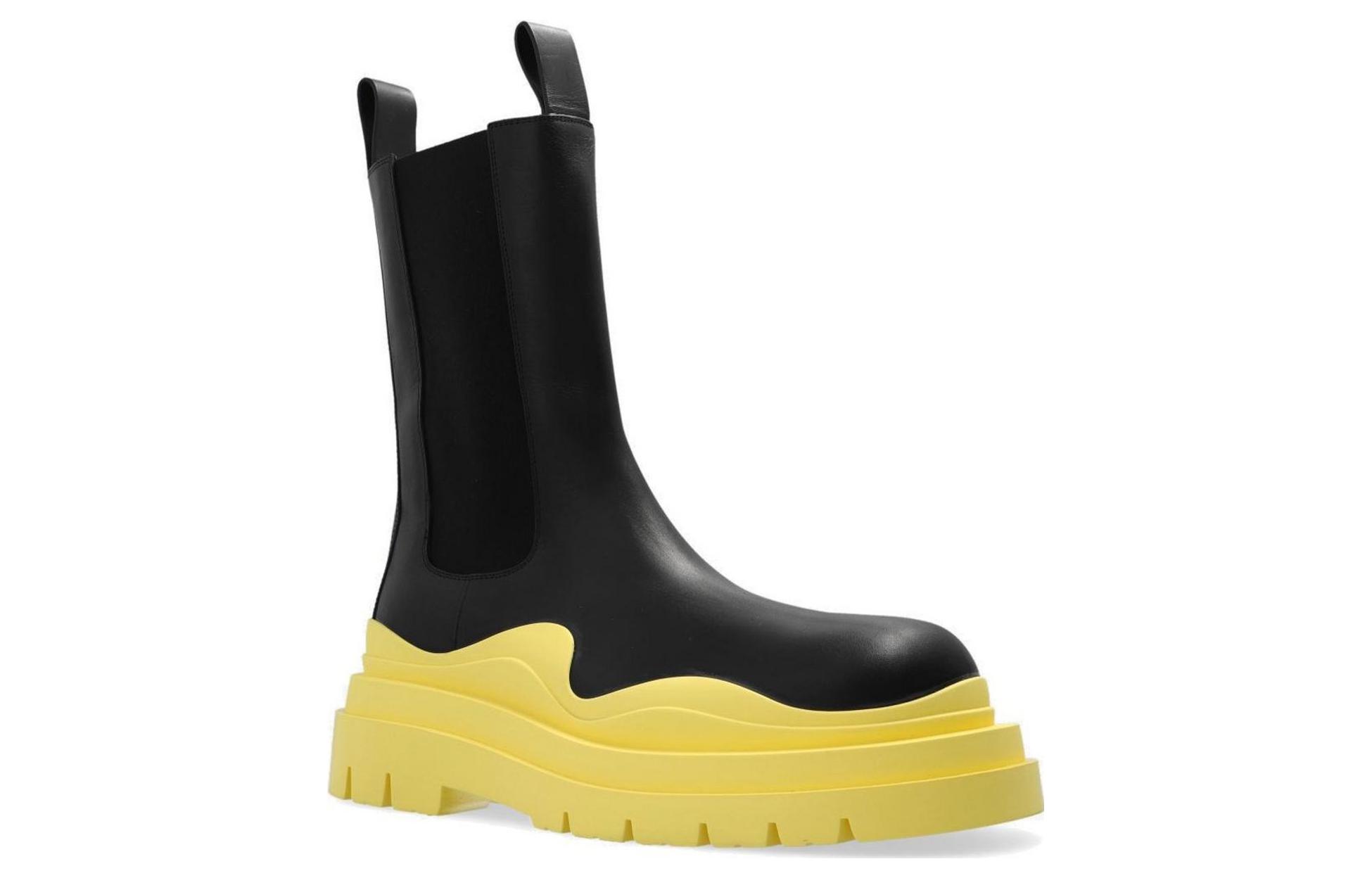 Lookbook ボッテガ・ヴェネタ　レザーチェルシーブーツ (ブラック) 630284VBS501335