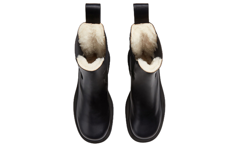 Lookbook Bottega Veneta Botas Chelsea de Cuero Negro 676890V1BN11000