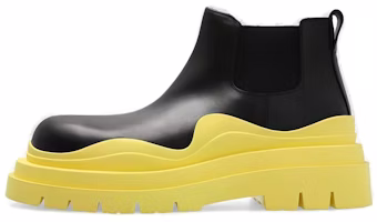 Bottega Veneta Chelsea Boot 'Black Yellow' 630281VBS501335 Bottega Veneta Chelsea Boot 'Black Yellow' 630281VBS501335
