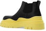 Shop ボッテガヴェネタ チェルシーブーツ 黒×黄 630281VBS501335