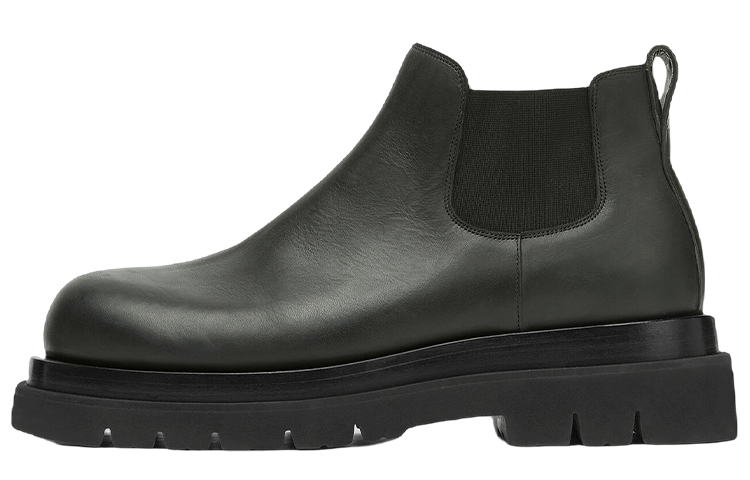 Bottega Veneta Chelsea Boot 'Green Leather'