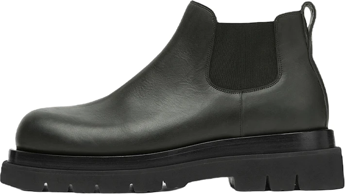 Bottega Veneta 葆蝶家 皮革短筒切爾西靴 綠色 Buy Bottega Veneta 葆蝶家 皮革短筒切爾西靴 綠色