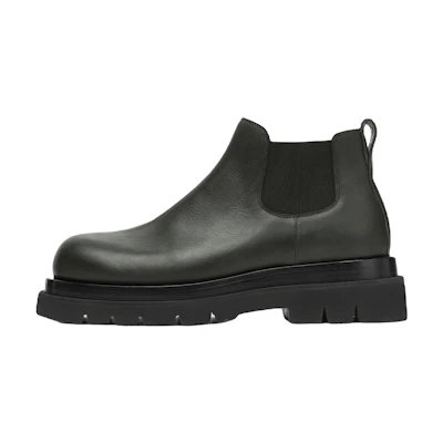 Bottega Veneta Chelsea Boot 'Green Leather'
