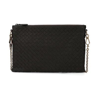 Bottega Veneta City Knot Shoulder Bag Black