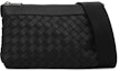 Buy Bottega Veneta Intrecciato Clásico Bandolera Negra