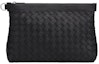 Buy Bottega Veneta Funda Negra Clásica Intrecciato para Documentos
