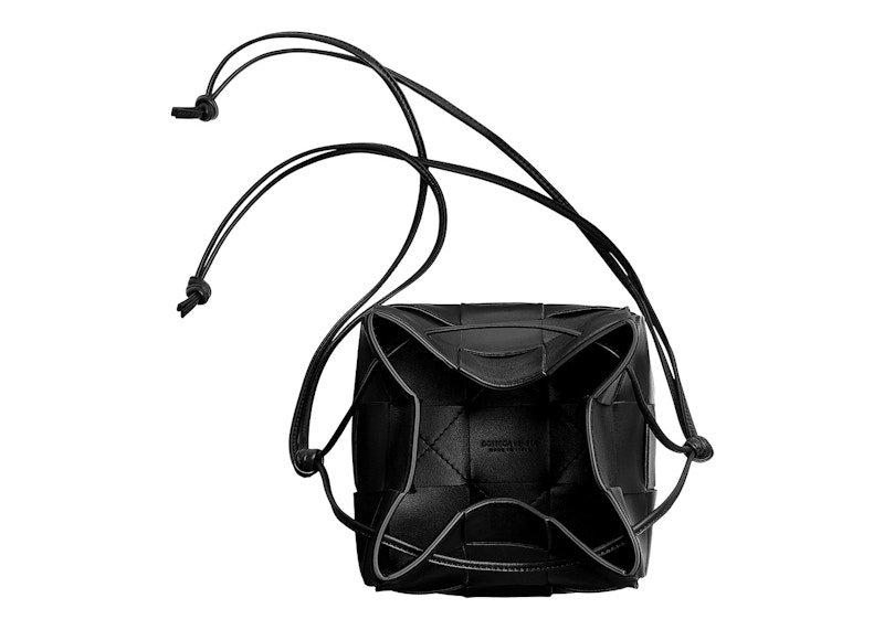 Bottega Veneta Crossbody Bucket Bag Small Intreccio Black 圖 2