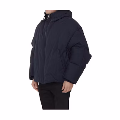 Bottega Veneta Deep Navy Down Hooded Jacket FW23 761243VF4K04030