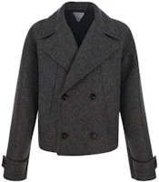 Order Bottega Veneta 雙排扣灰色長袖外套 704051V25H01307