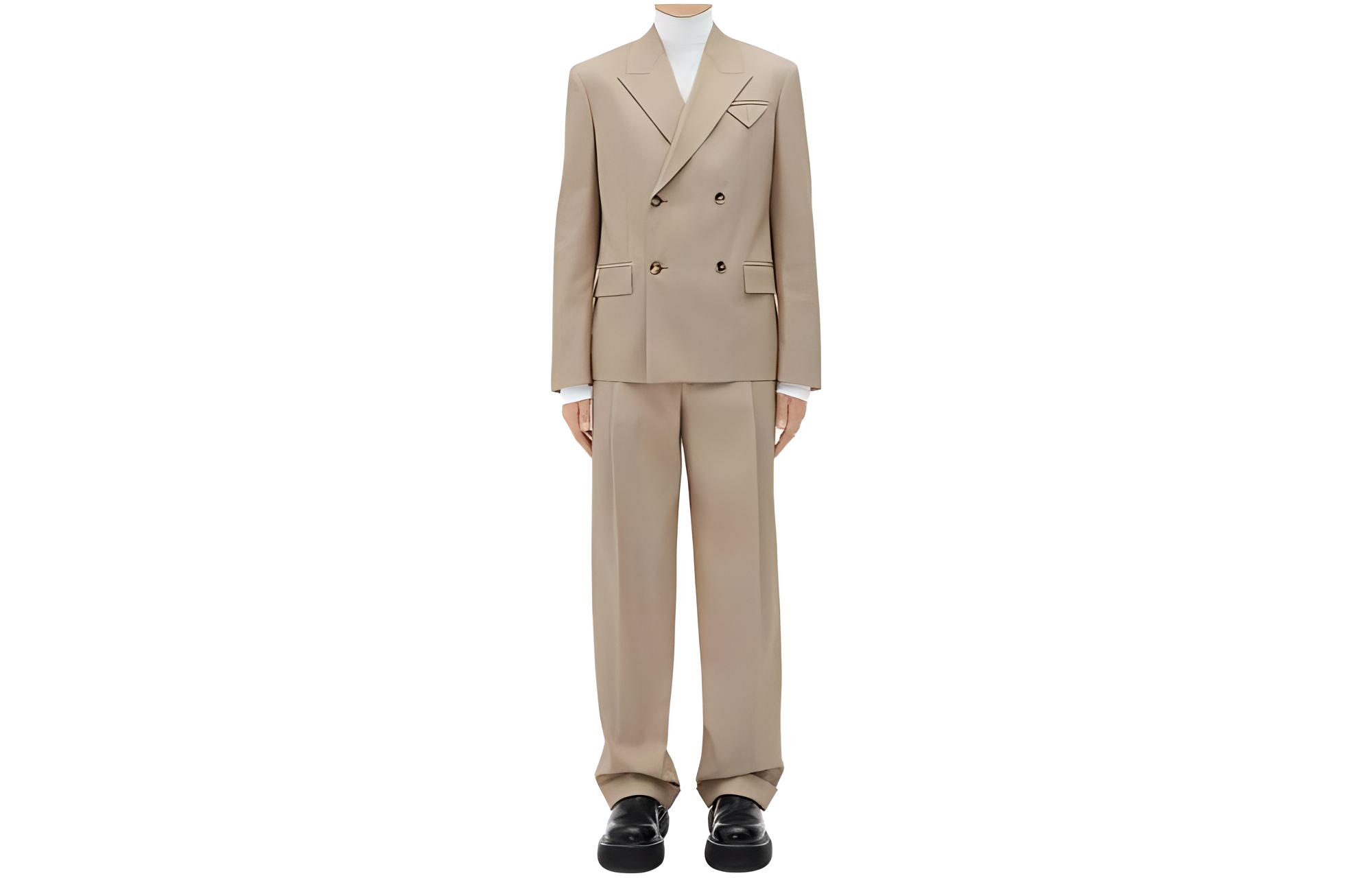 Bottega Veneta Double-Breasted V-Neck Jacket for Men 682364V25T02066