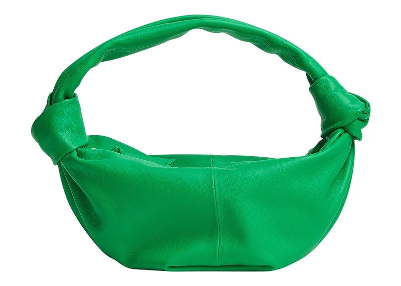 Bottega Veneta Double Knot Top Hangdle Bag Parakeet