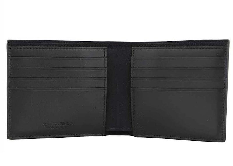 Order 葆蝶家松紧带黑绿双色双折钱包