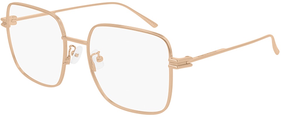 ボッテガヴェネタ メタルスクエアフレーム ユニセックス ファッション眼鏡 BV1049O00 Lookbook ボッテガヴェネタ メタルスクエアフレーム ユニセックス ファッション眼鏡 BV1049O00