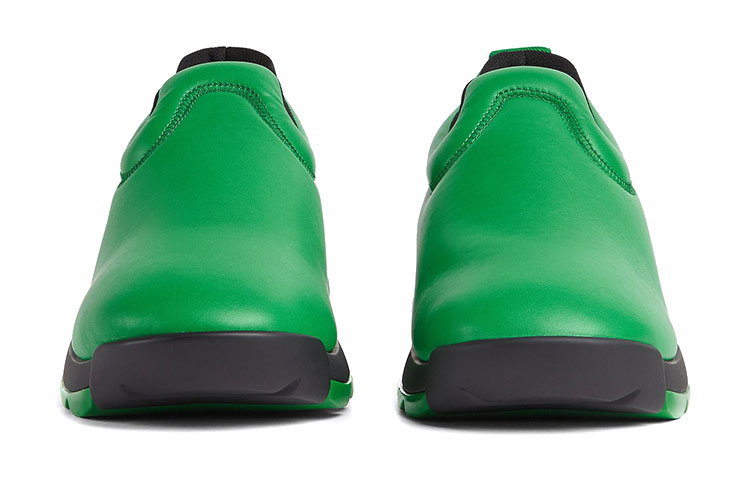 Shop Bottega Veneta Flash Cropped Boot ''Grass'' Groene Laarzen 667069-VBSD0-3730