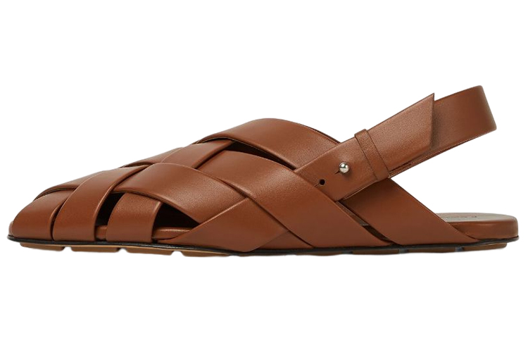Bottega Veneta Flat Sandal 'Brown Calfskin' 741343V1AY07665
