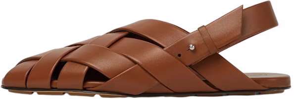 Bottega Veneta Flat Sandal 'Brown Calfskin' 741343V1AY07665 Bottega Veneta Flat Sandal 'Brown Calfskin' 741343V1AY07665