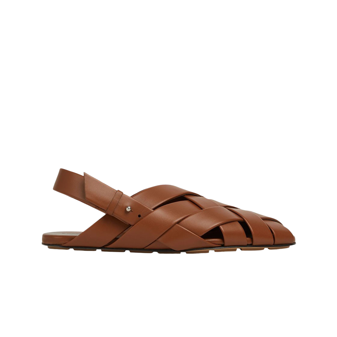 Bottega Veneta Flat Sandal 'Brown Calfskin' 741343V1AY07665