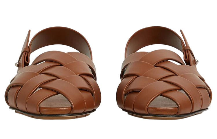 Bottega Veneta Flat Sandal 'Brown Calfskin' 圖 3