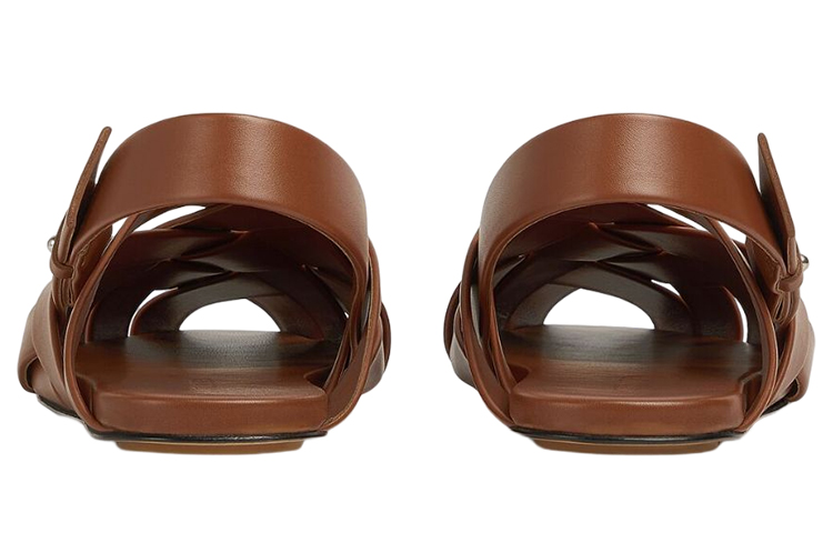 Bottega Veneta Flat Sandal 'Brown Calfskin' 圖 4