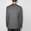 Shop Bottega Veneta FW21 Blazer Kelabu Corak Jalur Bersatu Single-Breasted. 648916V0EV01304