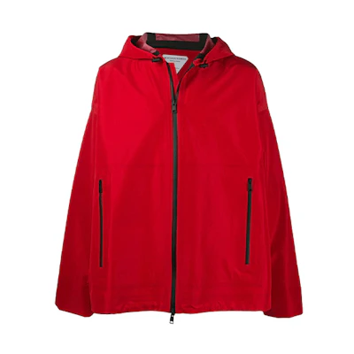 Bottega Veneta FW21 Red Softshell Windbreaker Jacket 634083VKU006127
