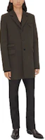 Bottega Veneta FW21 Wool Overcoat Dark Chocolate Brown 659597VKUU02113 Bottega Veneta FW21 Wool Overcoat Dark Chocolate Brown 659597VKUU02113
