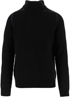Bottega Veneta FW22 Black Wool Turtleneck Sweater 704896V07J01000 Bottega Veneta FW22 Black Wool Turtleneck Sweater 704896V07J01000