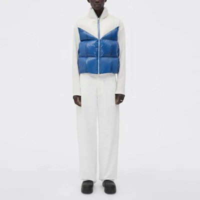 Bottega Veneta FW22 Colorblock Zip-Up Sleeveless Vest Blue 704136V0Y304289 Shop Bottega Veneta FW22 Colorblock Zip-Up Sleeveless Vest Blue 704136V0Y304289
