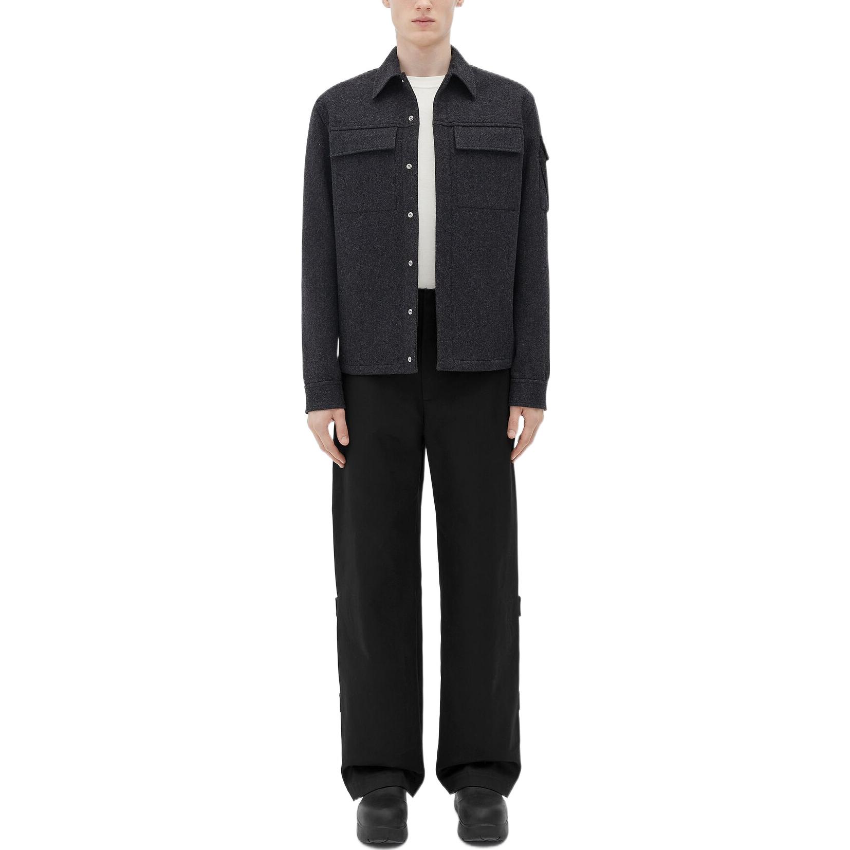 Lookbook 보테가 베네타 FW22 긴팔 카라 버튼업 셔츠 703641V0BJ01154