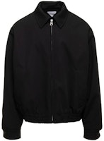 Bottega Veneta FW22 Black Zip-Up Collar Jacket 710160V26B01000 Bottega Veneta FW22 Black Zip-Up Collar Jacket 710160V26B01000