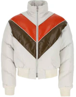Bottega Veneta FW22 Colorblock High-Neck Zip Jacket 713900V23U09923 Bottega Veneta FW22 Colorblock High-Neck Zip Jacket 713900V23U09923