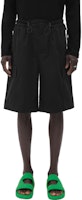 Bottega Veneta FW22 Monochrome Drawstring Relaxed Shorts Black 708931V1LE01000 Bottega Veneta FW22 Monochrome Drawstring Relaxed Shorts Black 708931V1LE01000