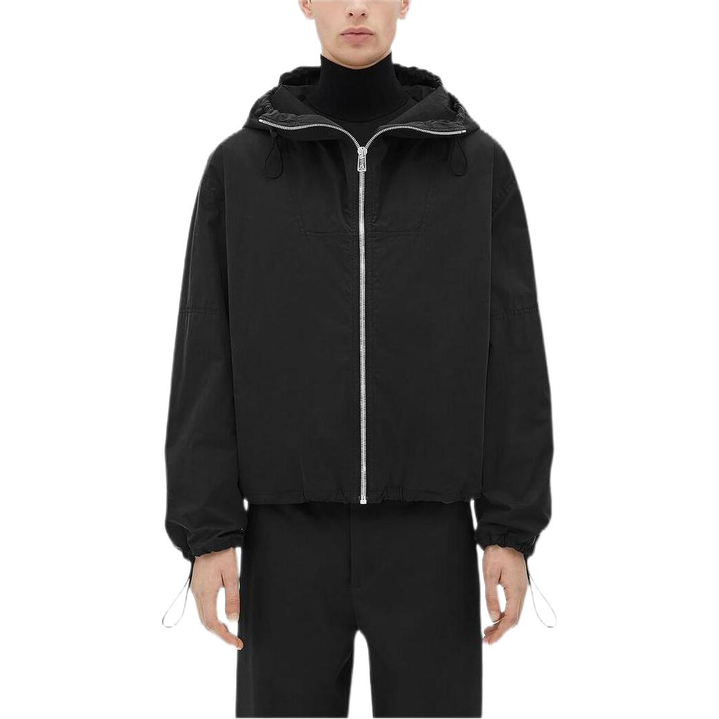 Bottega Veneta FW22 Solid Zip Hoodie Jacket 703184V1LE01000