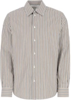 Bottega Veneta FW22 Striped Collar Button-Up Long Sleeve Shirt Multicolor 729174V2L408973 Bottega Veneta FW22 Striped Collar Button-Up Long Sleeve Shirt Multicolor 729174V2L408973