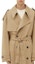 Purchase Bottega Veneta FW23 Cotton Trench Coat Double-Breasted Khaki Long Coat 749968VA5Y09733
