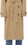 Sizing Bottega Veneta FW23 Cotton Trench Coat Double-Breasted Khaki Long Coat 749968VA5Y09733