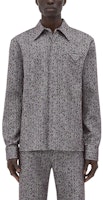 Bottega Veneta FW23 Geometric Pattern Long Sleeve Shirt Multicolor. 769224V36E05215 Bottega Veneta FW23 Geometric Pattern Long Sleeve Shirt Multicolor. 769224V36E05215