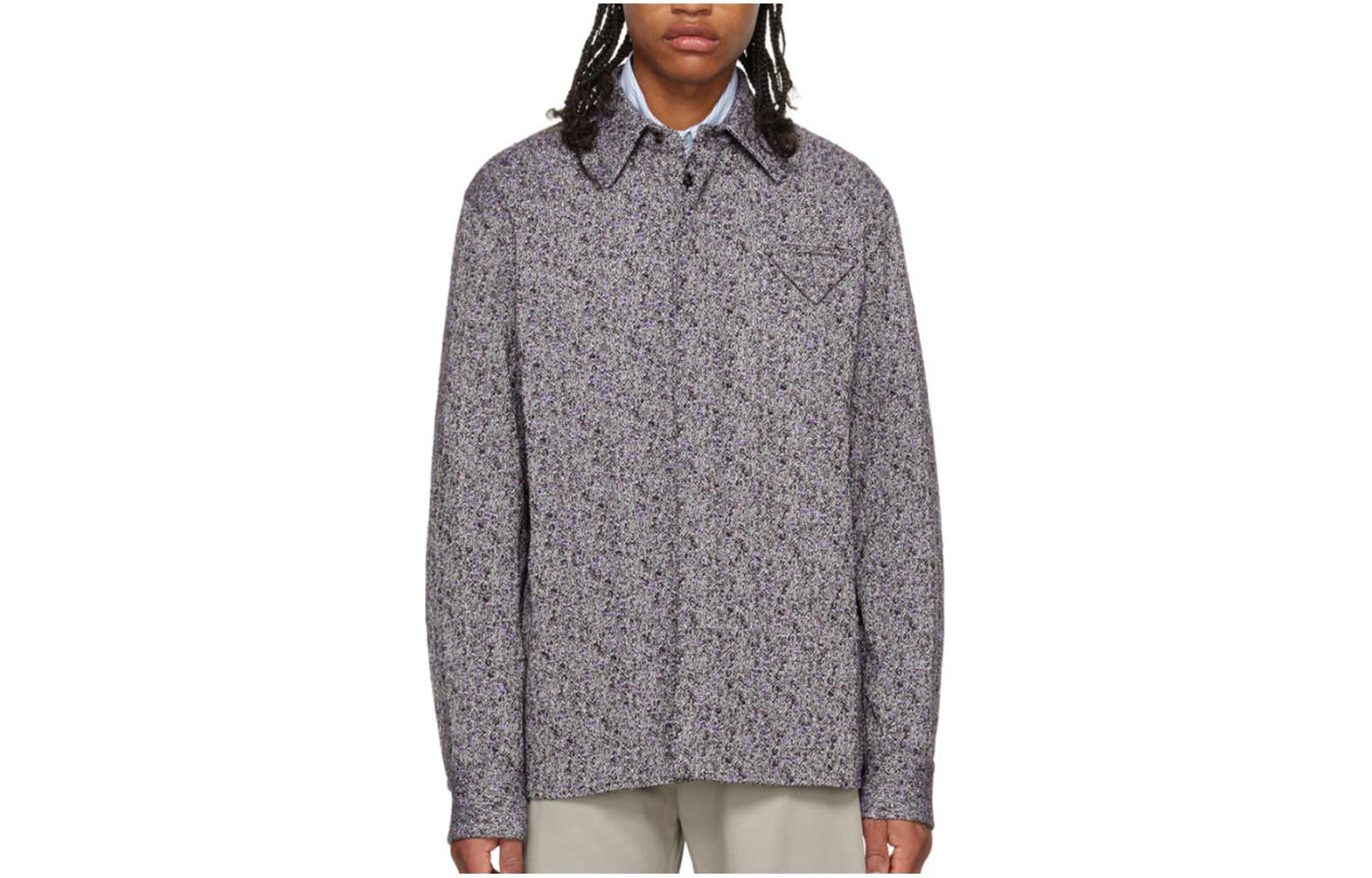 Order Bottega Veneta FW23 幾何圖案長袖襯衫 多色款式 769224V36E05215