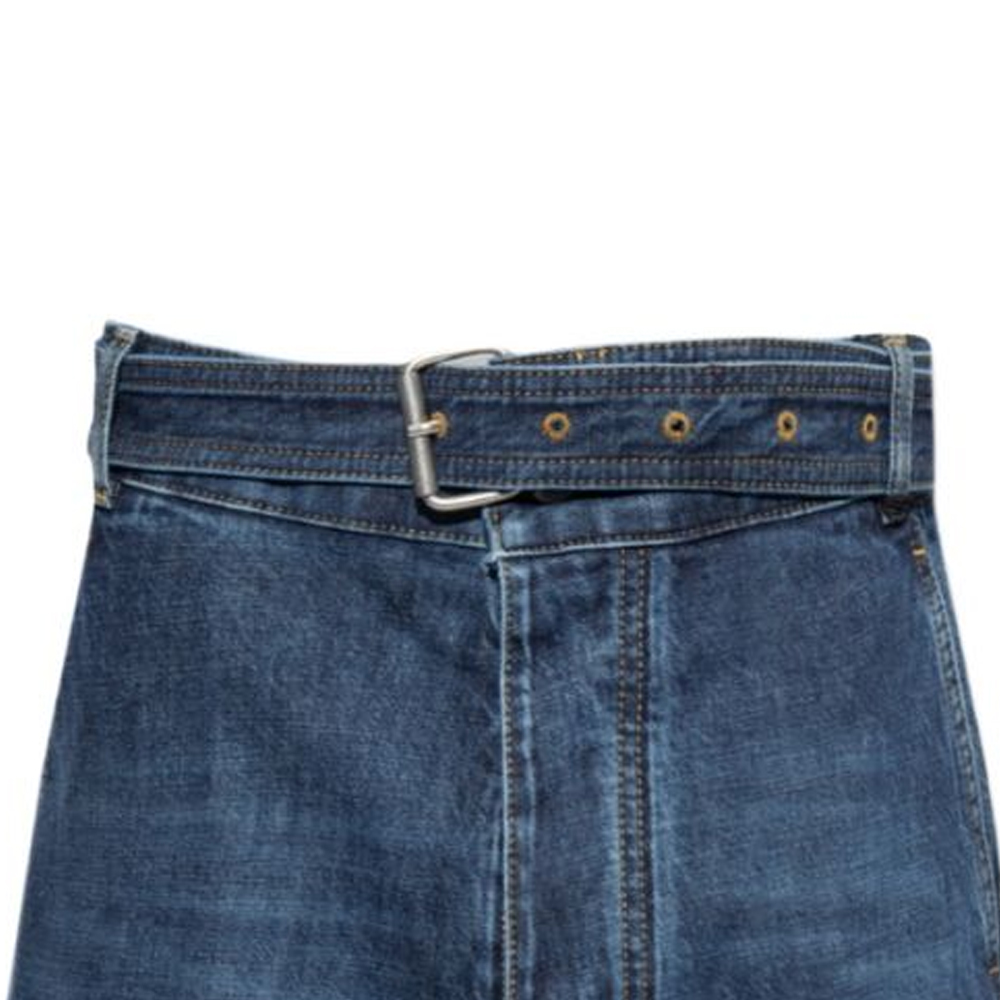 Details for Bottega Veneta FW23 水洗直筒牛仔短褲 藍色 771881V2J804715