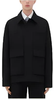 Bottega Veneta FW23 Black Solid Pocket Long-Sleeve Casual Jacket 771418V3PS01112 Bottega Veneta FW23 Black Solid Pocket Long-Sleeve Casual Jacket 771418V3PS01112