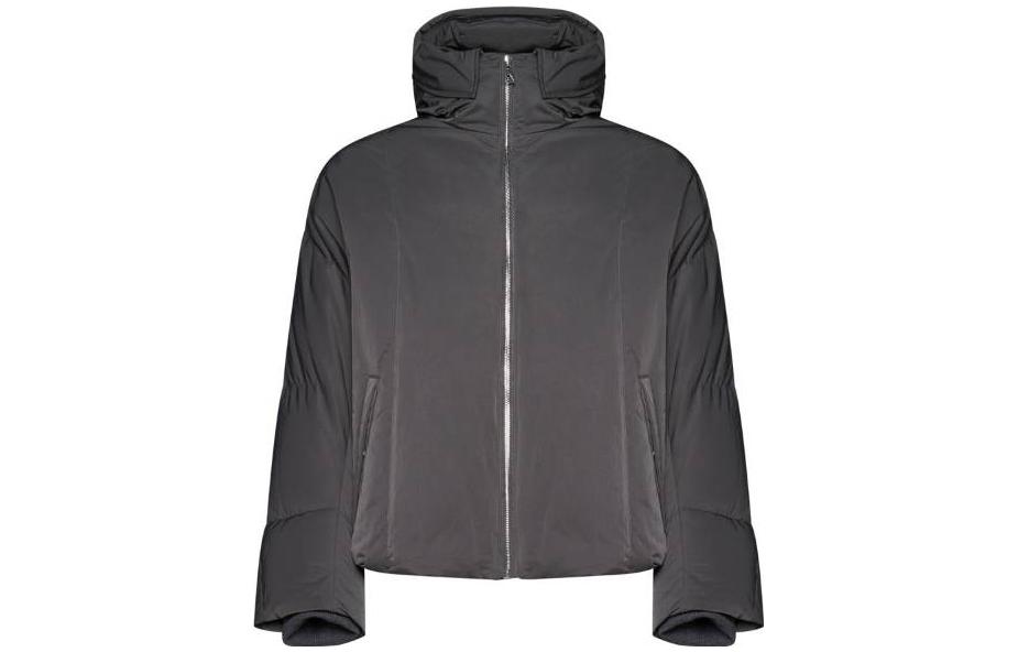 Buy ボッテガヴェネタ FW23 ダークグリーン フード付きダウンジャケット 761243VF4K01422