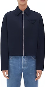 葆蝶家 FW23 海军蓝三角标志休闲夹克 646907VF4K04030 Buy 葆蝶家 FW23 海军蓝三角标志休闲夹克 646907VF4K04030