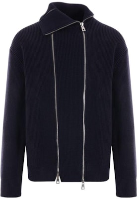 보테가 베네타 FW23 솔리드 하이넥 더블 지퍼 니트 스웨터 블루 772557V2MQ04121 Buy 보테가 베네타 FW23 솔리드 하이넥 더블 지퍼 니트 스웨터 블루 772557V2MQ04121