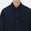Details for Bottega Veneta FW23 Solid Single-Breasted Navy Blue Long Sleeve Jacket Men. 778655VF4K04121