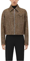 Bottega Veneta FW23 Textured Speckled Zip-Up Jacket Rust Brown 646907V3FG02199 Bottega Veneta FW23 Textured Speckled Zip-Up Jacket Rust Brown 646907V3FG02199