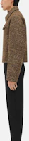 Details for Bottega Veneta FW23 質感斑點拉鍊夾克-赤褐色 646907V3FG02199